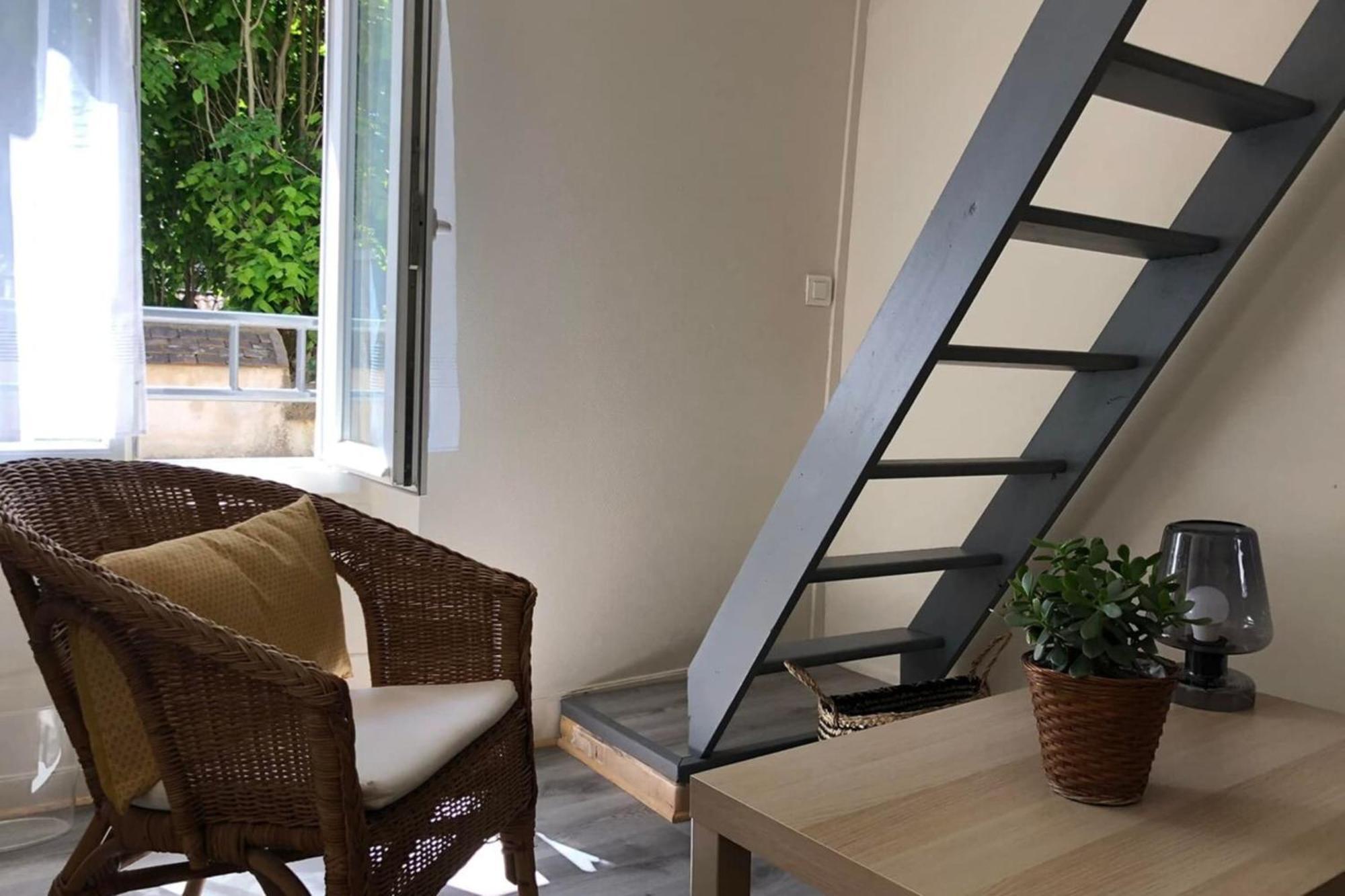 Charmant Duplex - Chez Delpha Fontainebleau Exteriör bild